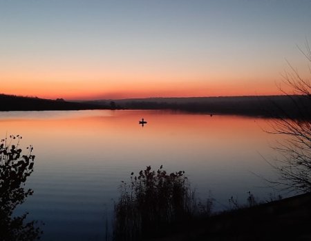 Рибалка на ставку у с. Яблунівка,