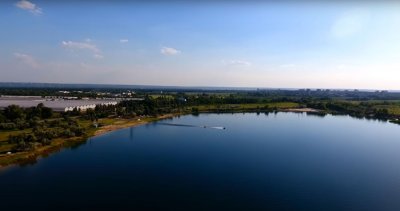 Рибалка на Блакитному озері