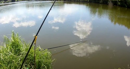 Озеро поселка Липовец в Киевской области