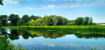 Рыбалка на речке Остёрка