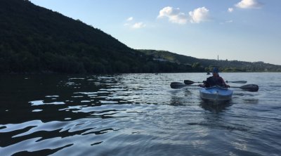 Риболовля на річці Дністер біля с. Діброва 