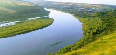 Риболовля на річці Дністер біля с. Діброва 