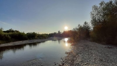 Риболовля на річці Дністер біля с. Діброва 