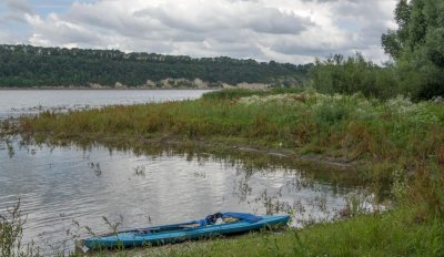 Риболовля на річці Дністер біля с. Діброва 