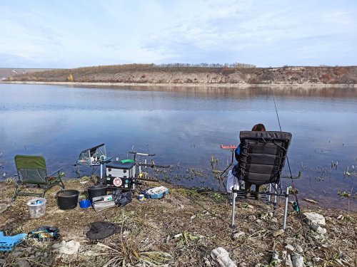 Рибалка в с. Сергіївка Донецької області