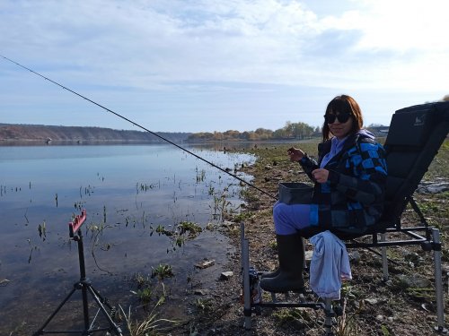 Рибалка в с. Сергіївка Донецької області