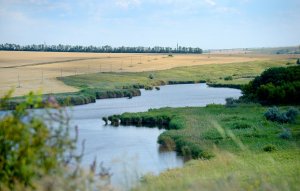 Рыбалка на Уманском водоеме в с. Яснобродовка, Донецкой области-2
