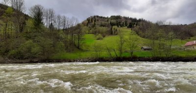 Рибалка на водоймі в Пужниках