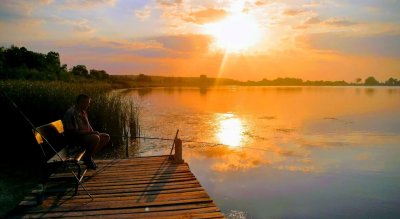 Рыбалка на базе отдыха 