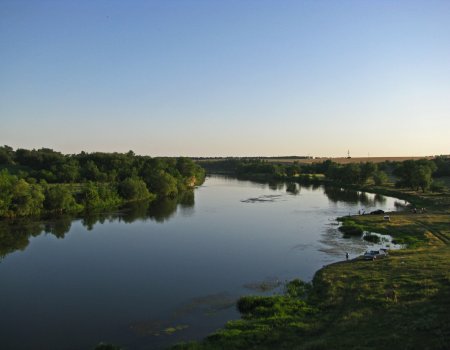 Устя річки Велика Корабельна при впаданні в Південний Буг Миколаївської області