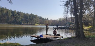 Рыбалка на озере Трофейное 