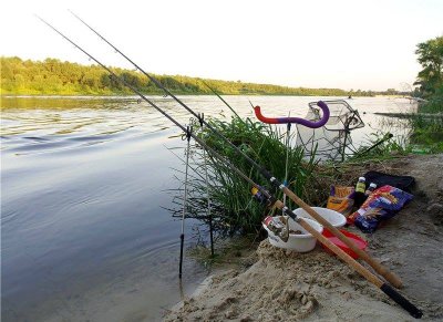 Рыбалка на Константиновских прудах в Крыму