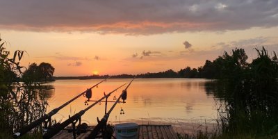 Рыбалка на озере Камплица 