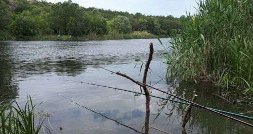 Река Южный Буг ниже Александровской ГЭС 