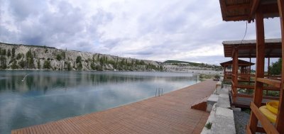 Рыбалка и отдых на озере Мраморное 