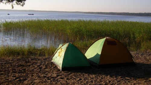 Рыбалка на Белом озере в с. Рудка Ровенской области