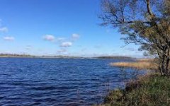 Рыбалка на озере в с. Забара Ровенской области-1