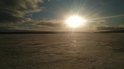Рыбалка на ставке в с. Пески