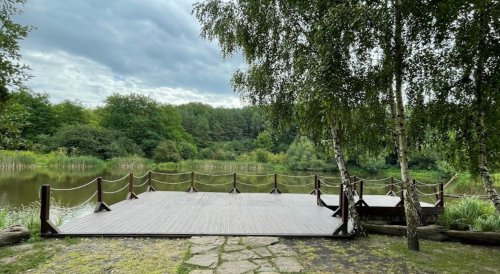 Риболовля на воді у санаторії «Медобори» в Тернопільській області