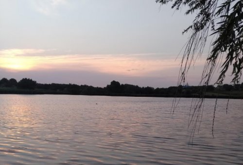 Рыбалка на водохранилище в с. Берёзовка