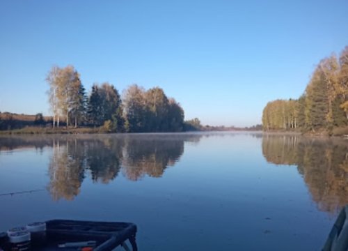 Рыбалка на заводском ставке в с. Будылки Сумской области