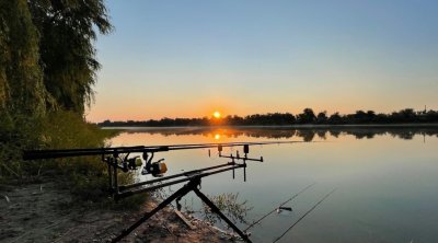 Рыбалка на озере Рыбацкий Хутор с. Томина Балка