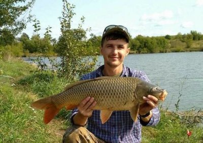 Рибалка на Спадщанському ставці у смт Вороніж 