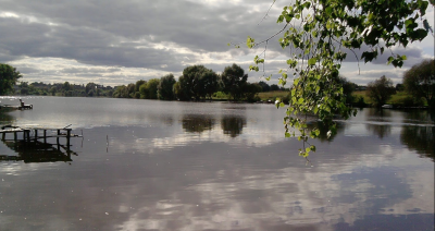 Рибалка на Спадщанському ставці у смт Вороніж 
