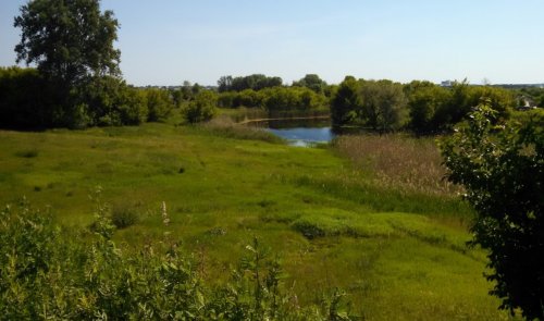 Сватовское водохранилище в Луганской области