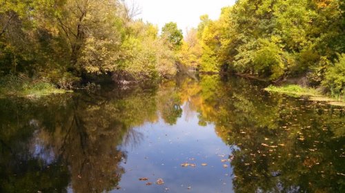 Сватовское водохранилище в Луганской области