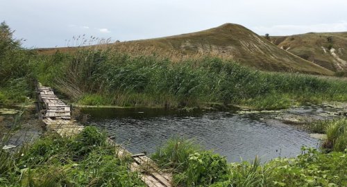 Сватовское водохранилище в Луганской области