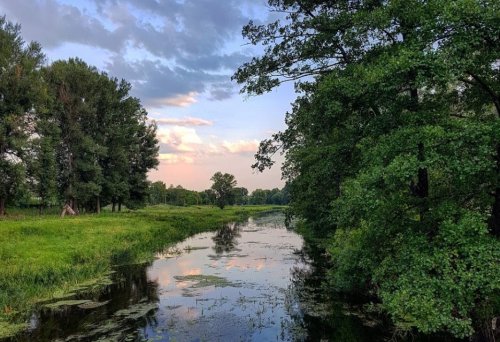 Сватовское водохранилище в Луганской области