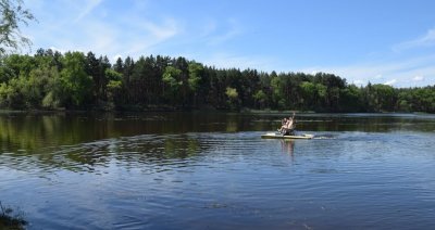 Рибалка на турбазі 