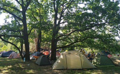 Рибалка на турбазі 