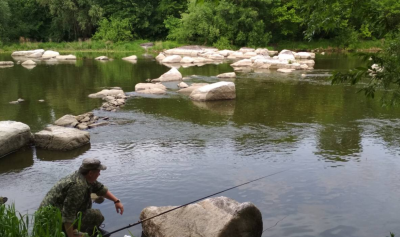 Риболовля на базі відпочинку «Печерський Водограй» у Вінницькій області