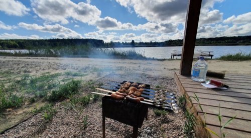 Рибалка на озері Солтанівка