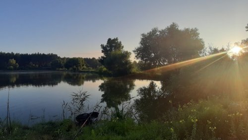 Рибалка на озері Солтанівка