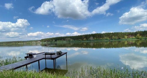 Рибалка на озері Солтанівка
