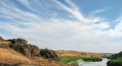 Рыбалка на реке Кальмиус