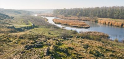 Рыбалка на реке Кальмиус