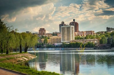 Рыбалка на реке Кальмиус