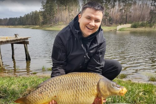 Рыбалка на территории комплекса 