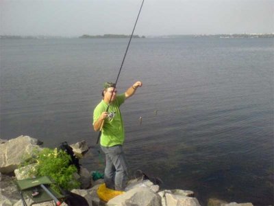 Рибалка у місті Гуляйполе, Запорізька область