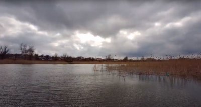 Рибалка у селі Білоцерківка 