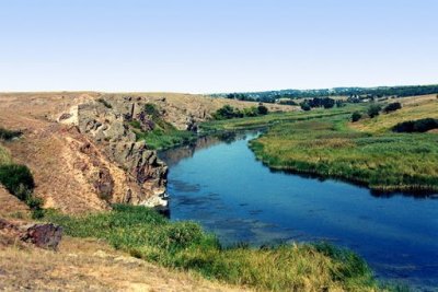 Рибалка у селі Білоцерківка 