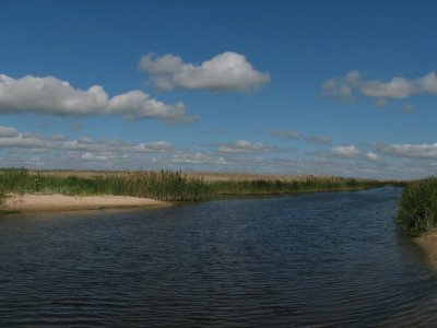 Рибалка у селі Білоцерківка 