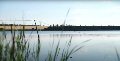 Рибалка у селі Гнарівське 