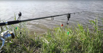 Рибалка у селі Гнарівське 