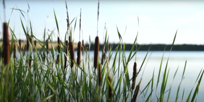 Рибалка у селі Гнарівське 