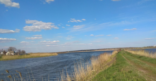 Рибалка у селі Григорівка Запорізький р-н. Запорізька обл.